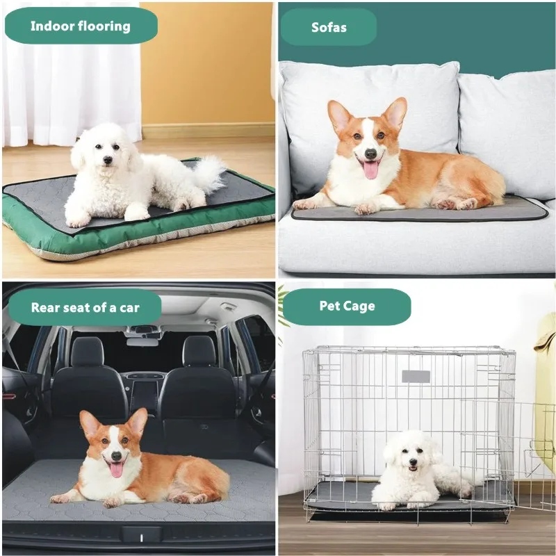 Pet Recyclable Urinal Pads Waterproof Pads for Cats and Dogs Pet Pads