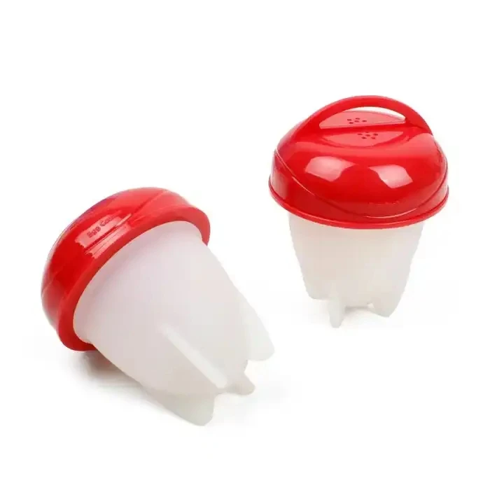 XH eco friendly non stick Silicone Boiled Egg Shell Mold Creative Egg Boiler Without Shell