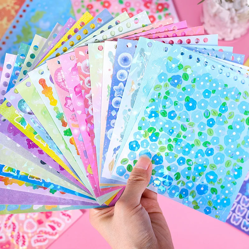 Sticker Book Cute Children Journal Stickers Creative Journal Material Paper Book Suit