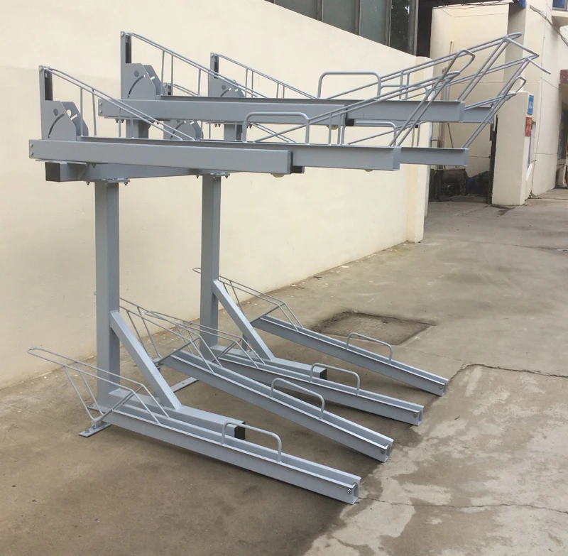 Bike Double Two Tier Bicycle Rack Bicycle Racks Double Decker Motorcycle Parking Bike Stands