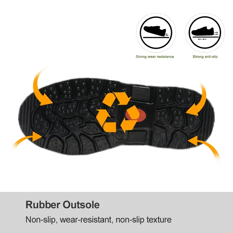 Power generation welding labor insurance shoes work anti-mite puncture wear acid and alkali capping protective shoes