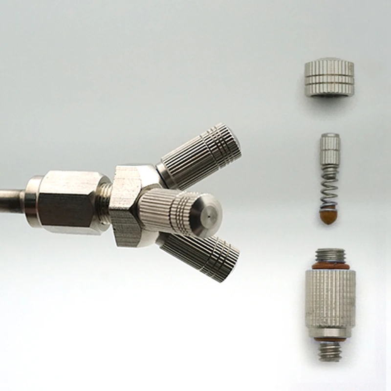 custom high pressure stainless steel spray misting nozzle fog nozzle
