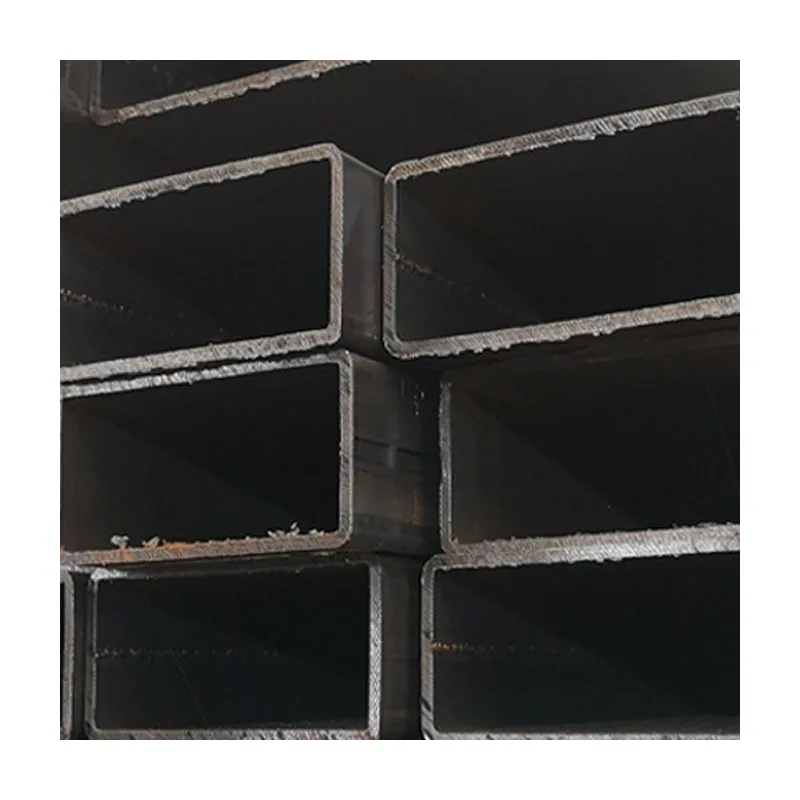 Wholesale Factory High Quality Rectangular Square Steel Tube Galvanized  Steel Pipe Iron Rectangular Tube
