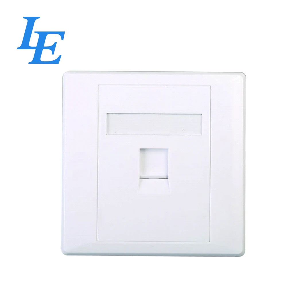 rj45 Faceplate Shutter Ethernet Wall Face  Plate