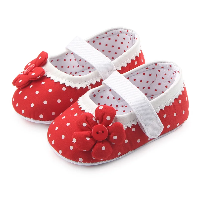 Hot Flower Cute Soft Sole Toddler Shoes Girls
