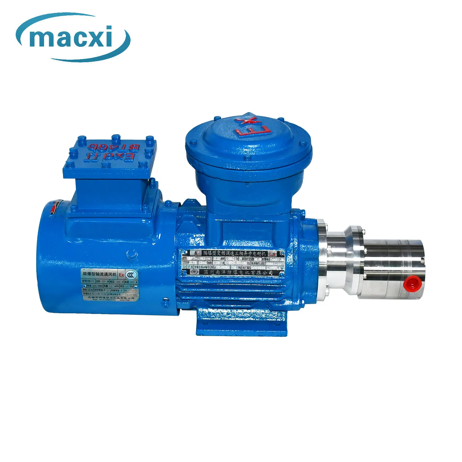 Stainless steel magnetic gear dosing pump for Hydrogen production or distillation