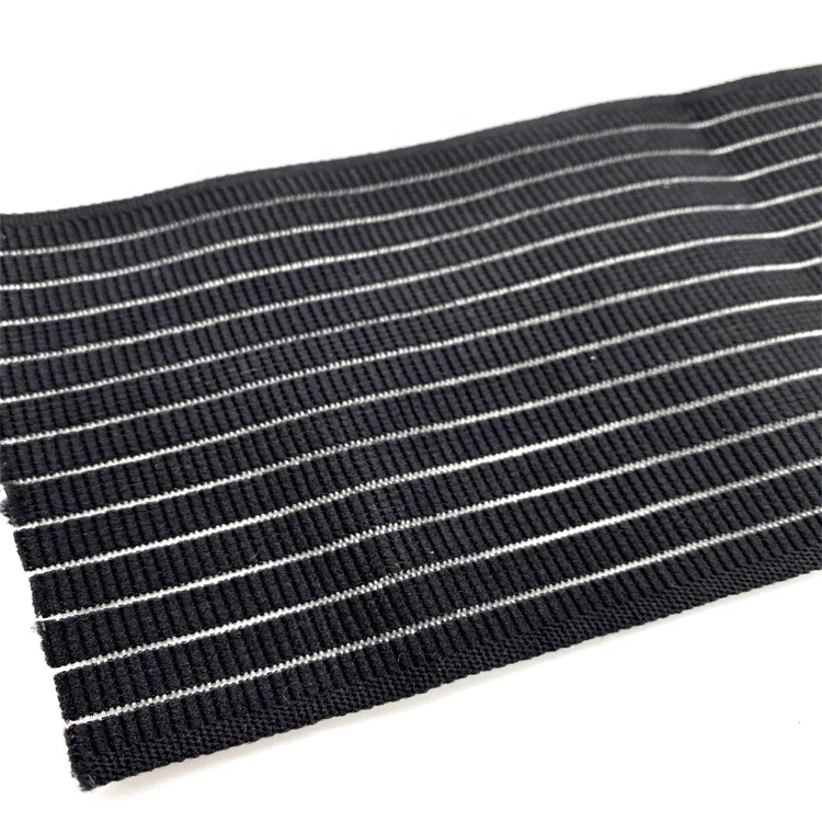 16cm/6Inch Width Comfortable Knit Fish Line Elastic Webbing For Sports And Medical Bandage