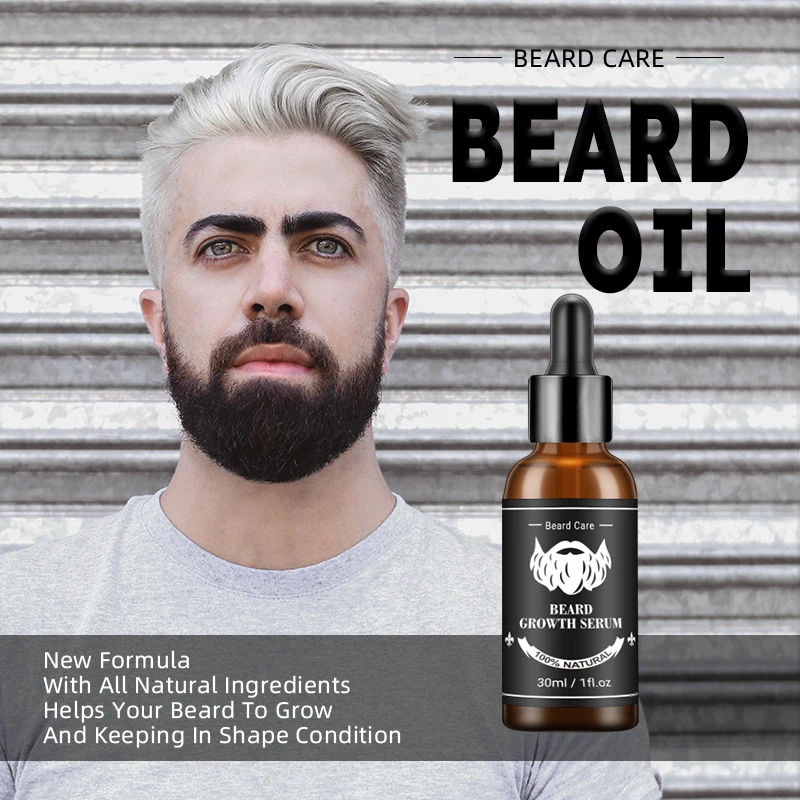 Private Label Beard Set For Grooming Beards And Mustache And wash Men Beard Kit