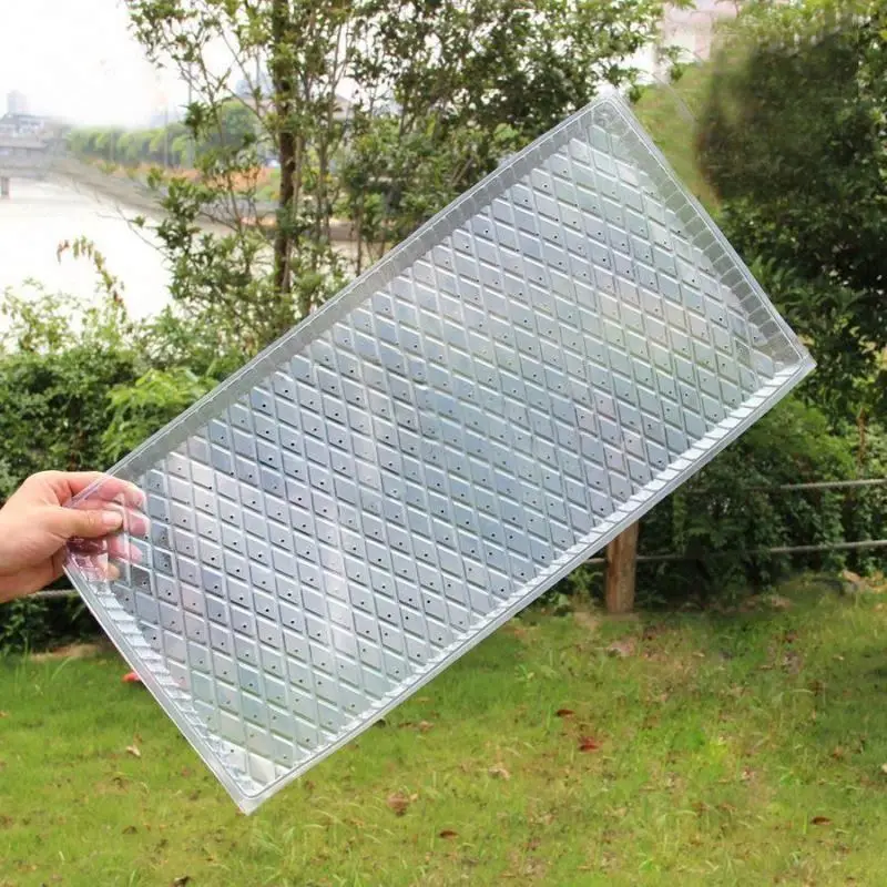 
434 Cell pvc Rice Grow Tray Paddy Seedling Tray Parachute Tray 
