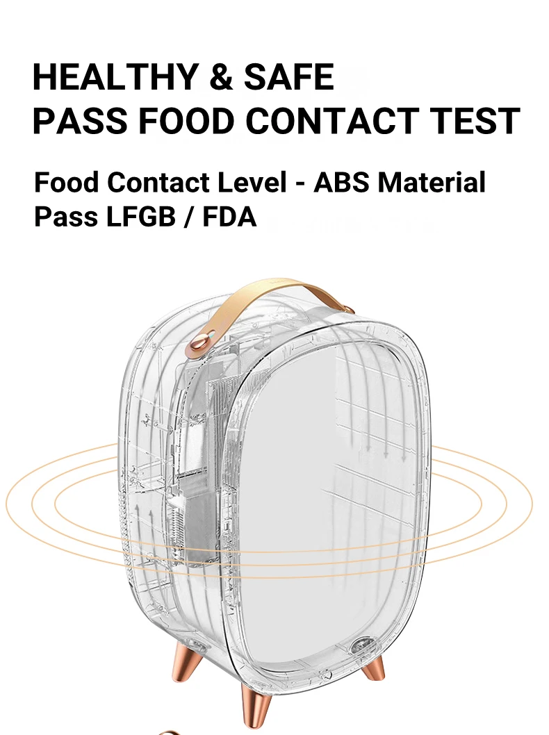 6L New Mirror Mini Beauty Fridge