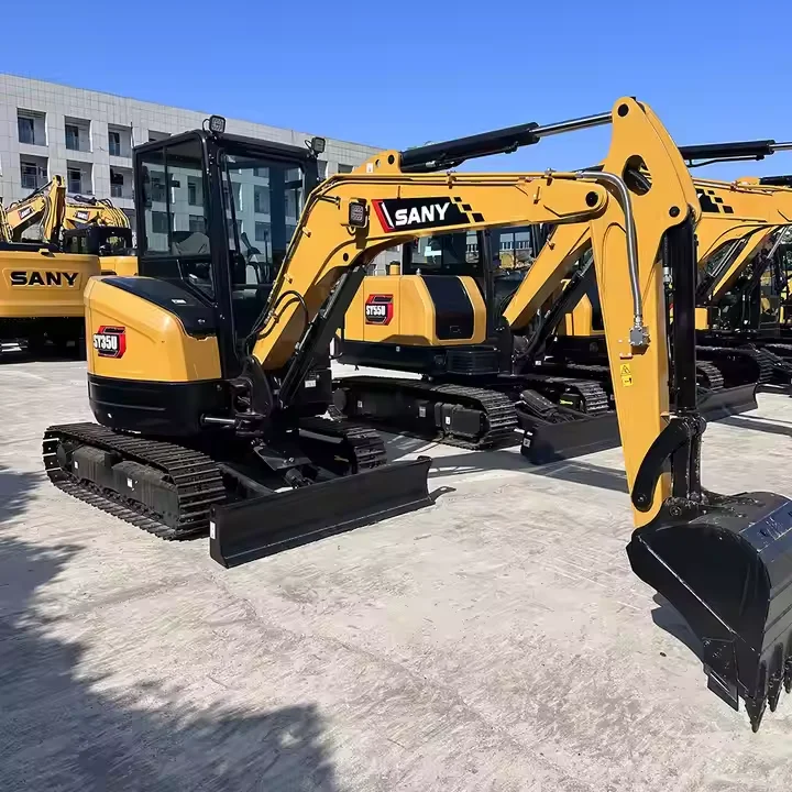 Cheap Price Used Sany Sy35U Mini Backhoe Crawler Excavator 1-2m³ Small Bucket Capacity For Farm Home Use In Tight Places