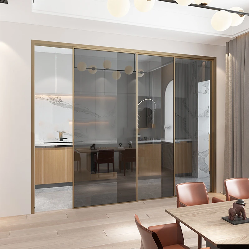 Factory customization decoration full height acoustic office glass partition wall