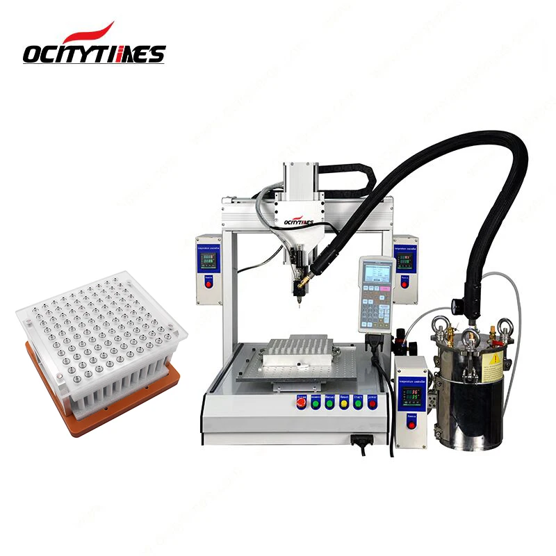 Fast speed vape cartridge capsule filler machine for syringes