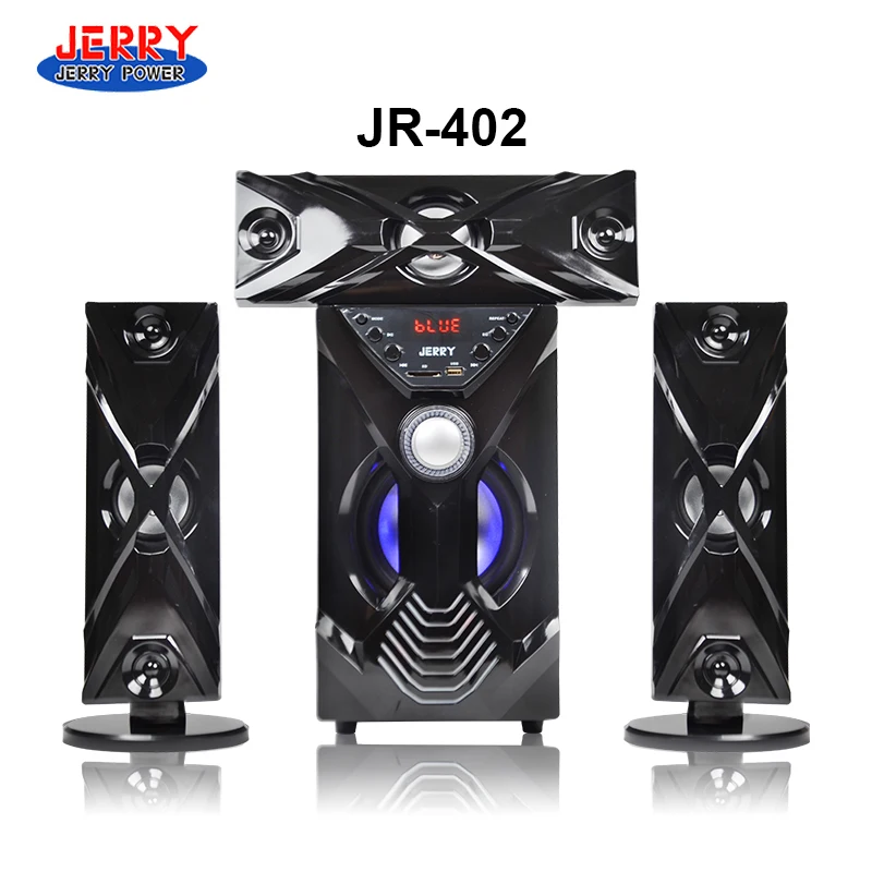 Professional Cheap JERRYPOWER music system 3.1 subwoofer speakers for home theatre