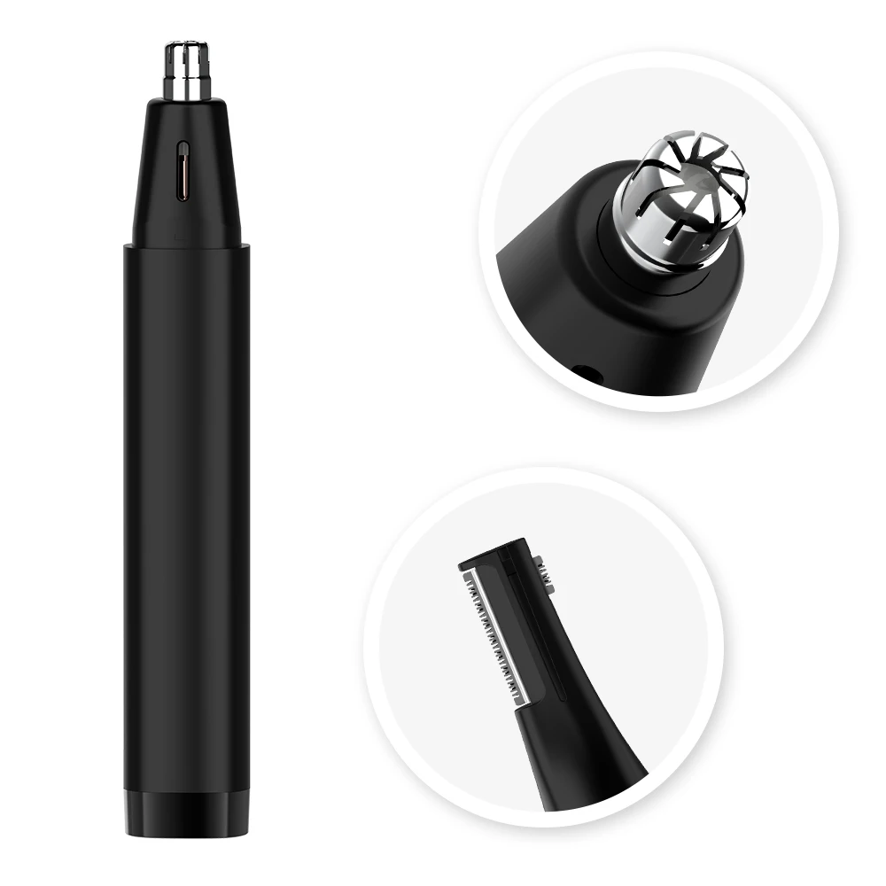 Newest Nose Trimmer Battery Operated  razor beard trimmer mi ear hair trimmer face hair remover machine for men