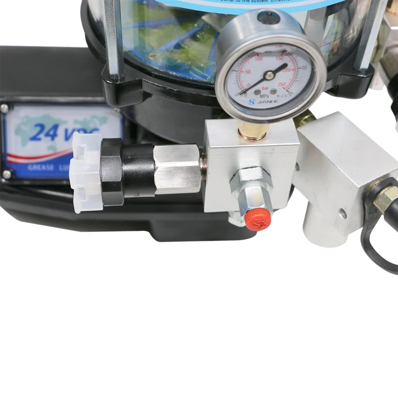  Многоточечный автоматический централизованный смазочный насос 24 В для бетонного оборудования