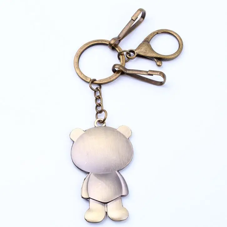 CS092 винтажные медные брелки для ключей из сплава с индивидуальным логотипом брелок для ключей креативные рекламные подарки