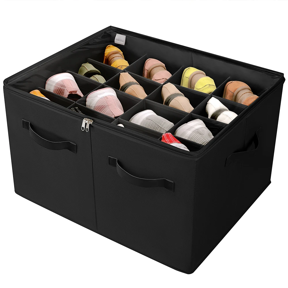 LINDON OEM Custom Multifunctional Shoe Organizer Shoe Box for Sandals Sneakers Slippers