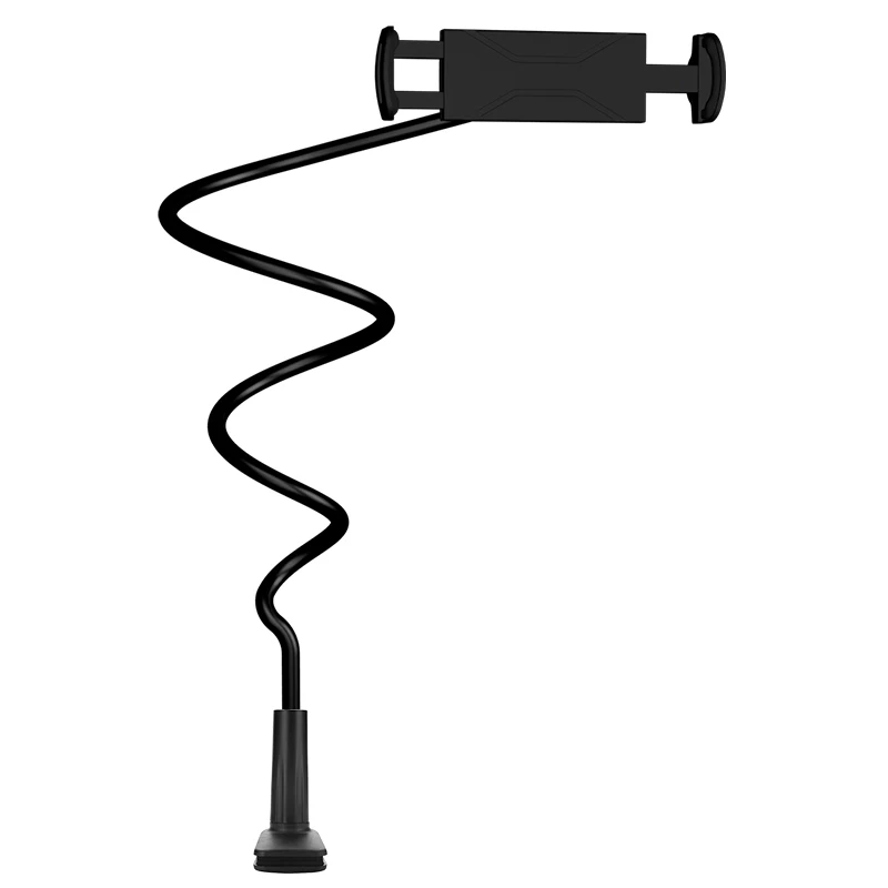 Factory direct universal adjustable tablet holder floor stand flexible desktop tablet pc stands