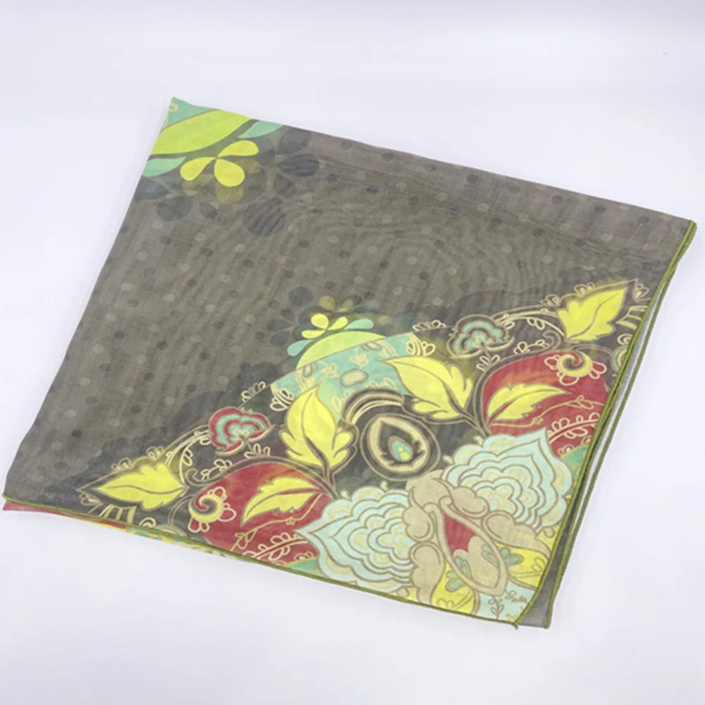 High Quality Balinese Gauze Printed Scarf for Women Premium Textile Processing Product