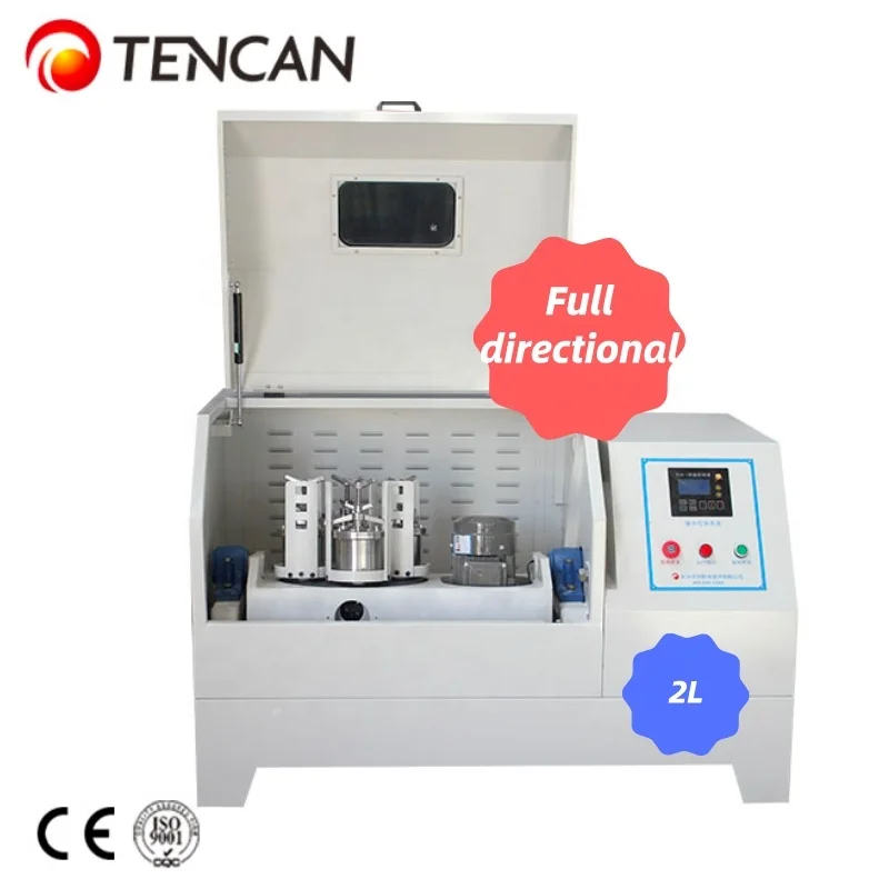 Tencan QXQM-2 Grinding Vertical Planetary Ball Mill 2L Lab Full-directional Planetary Ball Mill