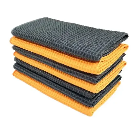 Wholesale Microfiber wash cloth waffle car cleaning towel microfiber detailing towel car cleaning microfiber car towel