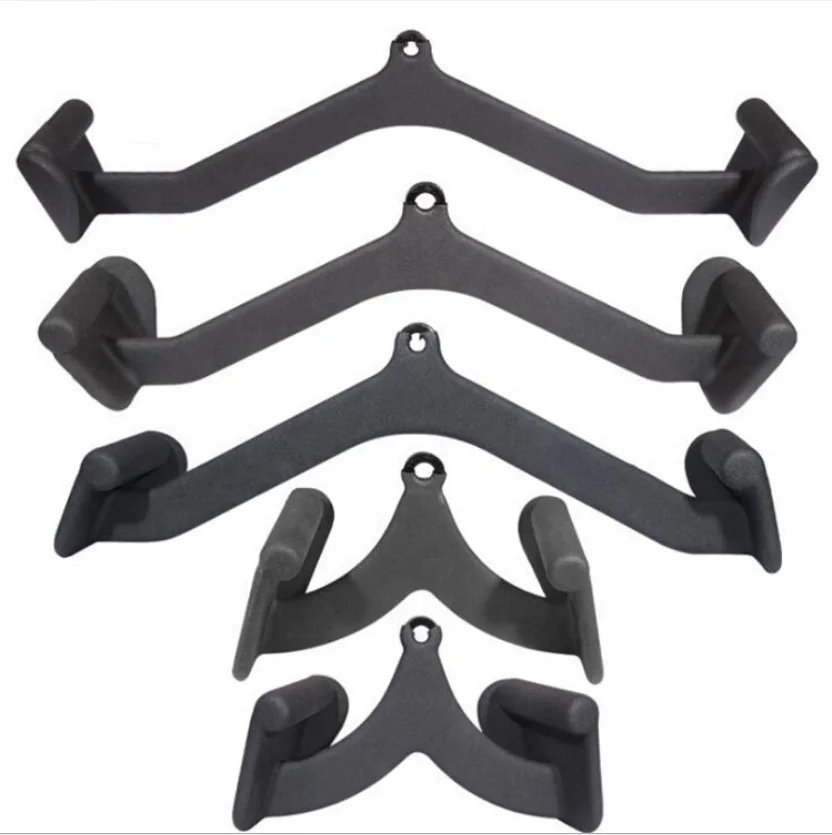 Back muscle training set gym exercise accessory 8pc 5pc handle set pulldown hand mag grip