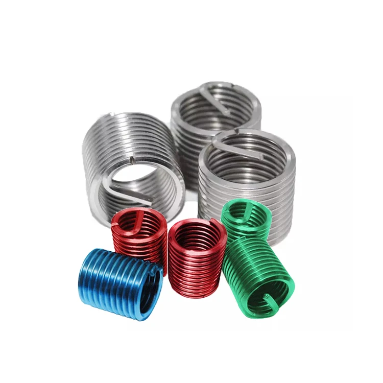 Factory customized wholesale M4 M6 M8 stainless steel metal spiral spring thread inserts