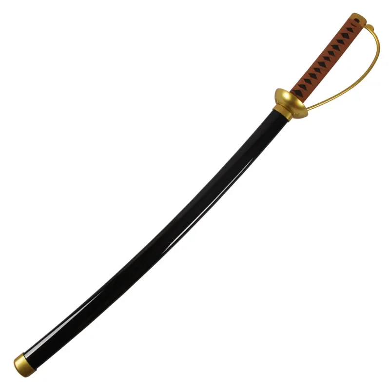High Quality Anime Samurai Weapon One Piece Shanks Catana Kidults Role Play Toys Katana Wooden Swords For Cosplay Playing Boys