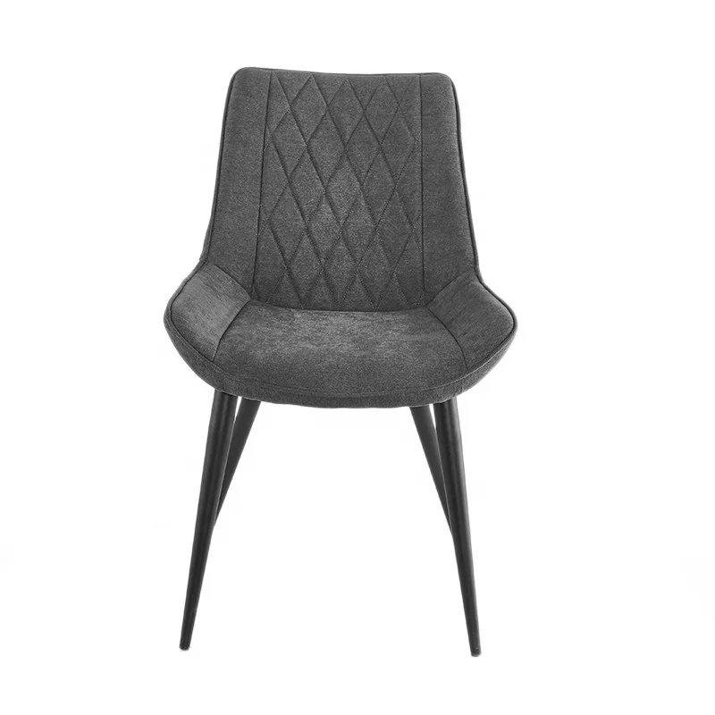 Новый дизайн современный золотой из нержавеющей стали ноги бархат обеденный стул для отеля