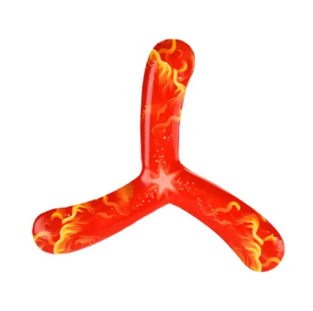 New three-bladed boomerang outdoor leisure sports toys kid boomerang ball interactive toys