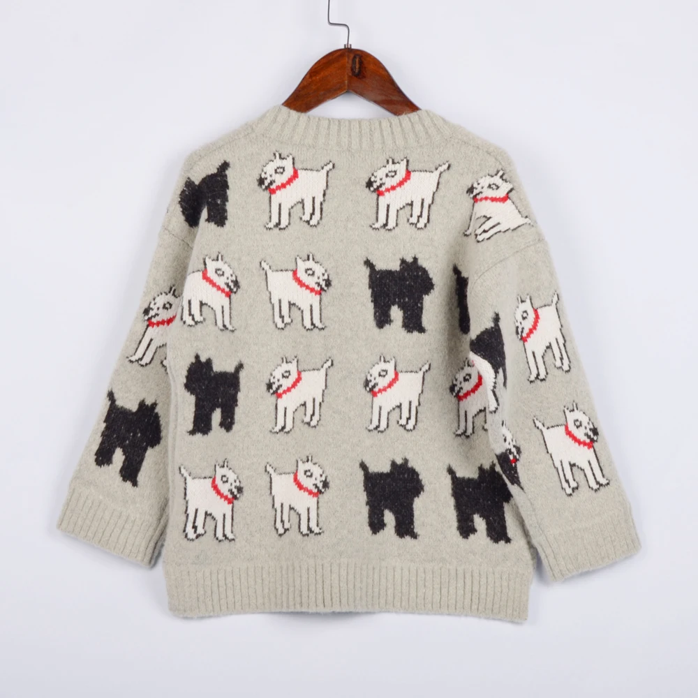 
New Children Sweaters Clothes Knitting Animal Kids Girls Baby Winter Customized Sweater 