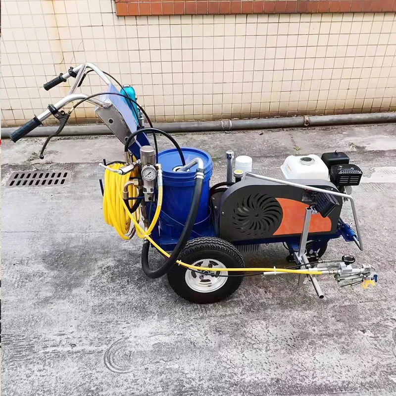 Cold Paint Two Component Road Marking Machine Traffic Line Road Marking Machine Best Product 2024