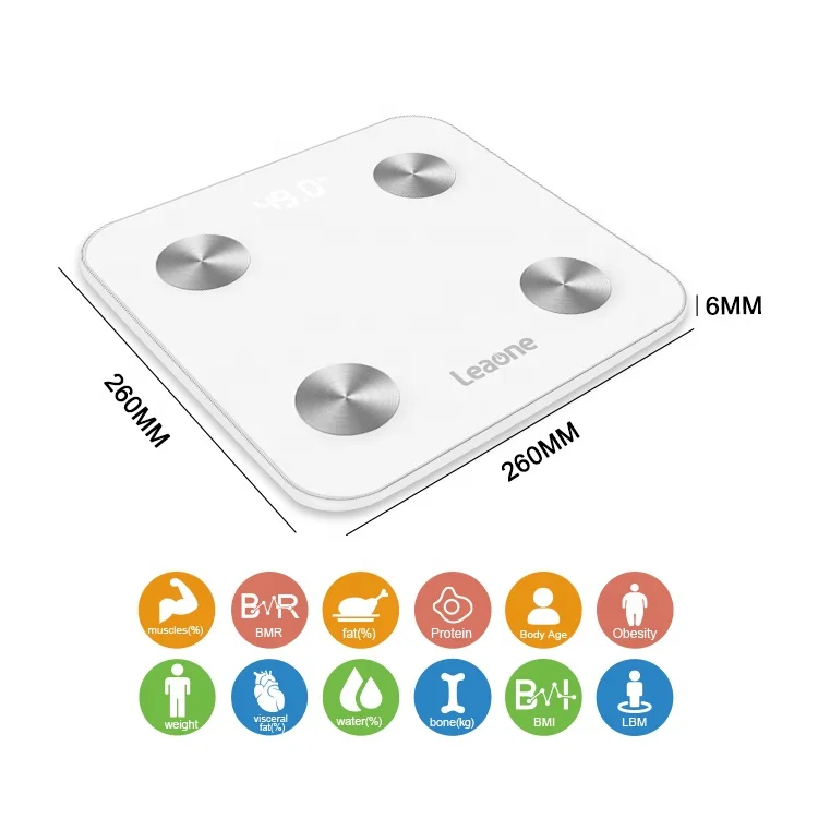  2021 Zhejiang Hangzhou top factory Bluetooth Body Fat Scale Smart BMI Digital bath Wireless