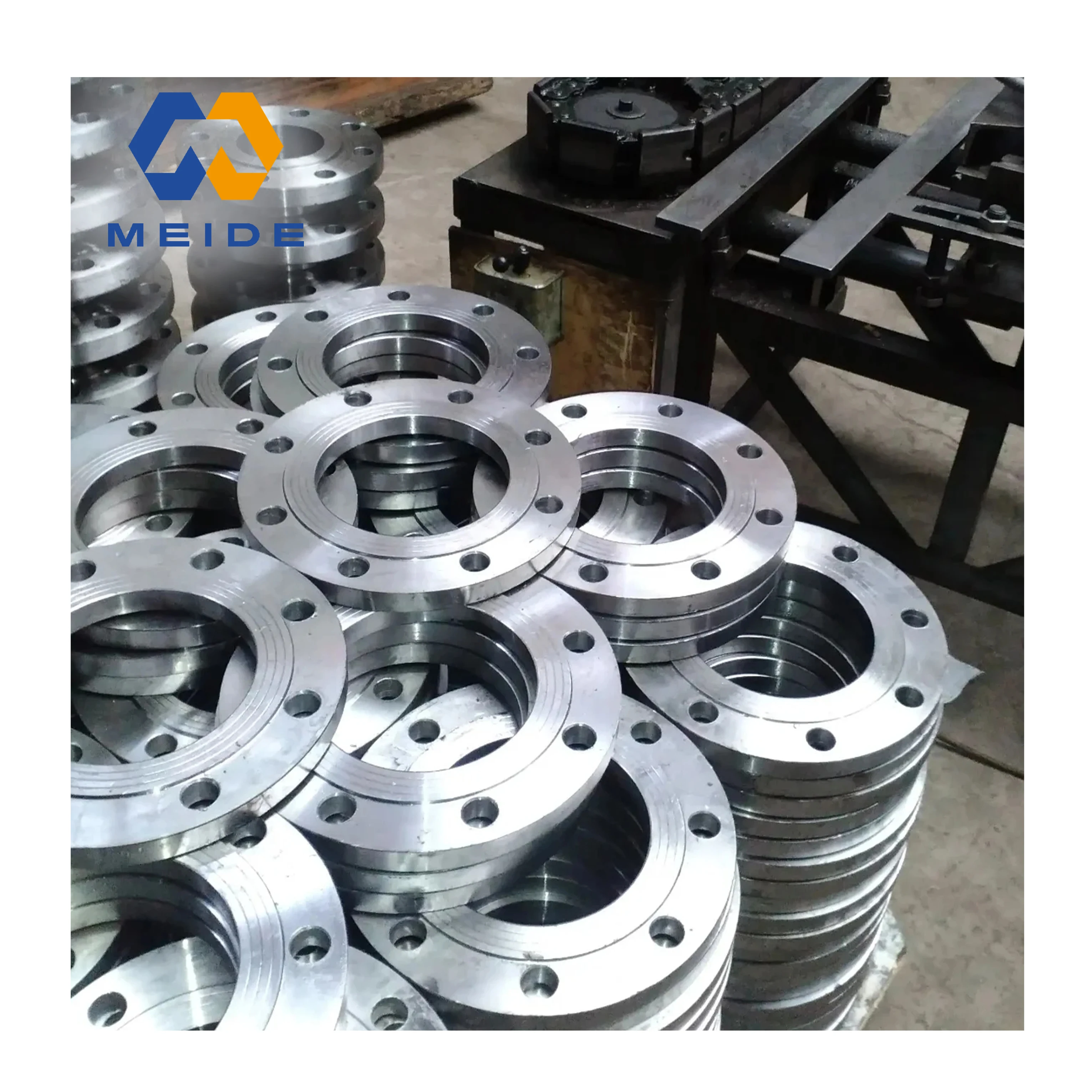 Forged Ring Nickel Alloy Services Gh3039 Steel Gear  Shaft Carbon Big Rotary Kiln Large Girth Rings Forging