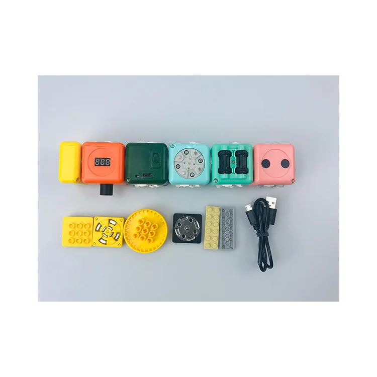 
Home Education Tool Programmable Magnetic Building Block Set Educational Toy Kindergarten And Elementary School Robotics Kits 