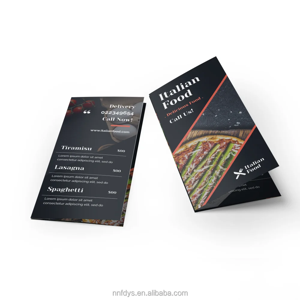 Custom Design High Quality Leaflet Brochure Printing Flyer Pamphlet Offset Printing Flyers Booklet Brochure
