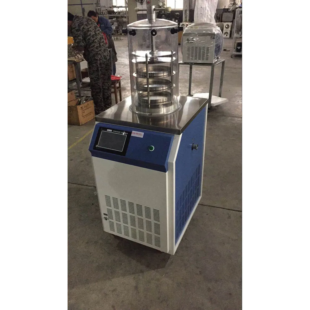 Настольная экспериментальная сушилка с электрическим подогревом DW -10ND, Сублимационное оборудование для замораживания, цены, сушильная машина для замораживания