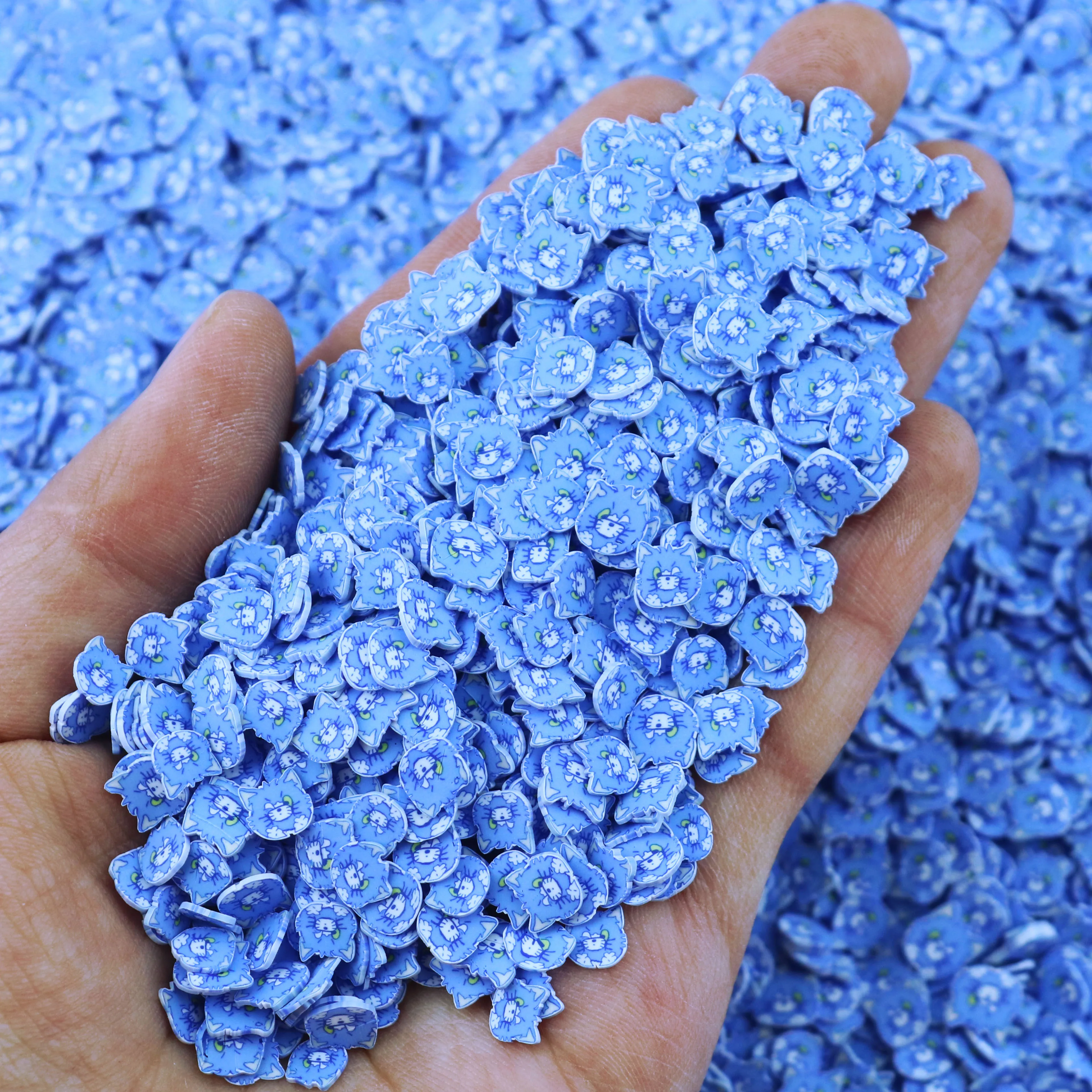 1KG Cartoon Character Sanlio Polymer Clay Sprinkles Slices Mix For Slime