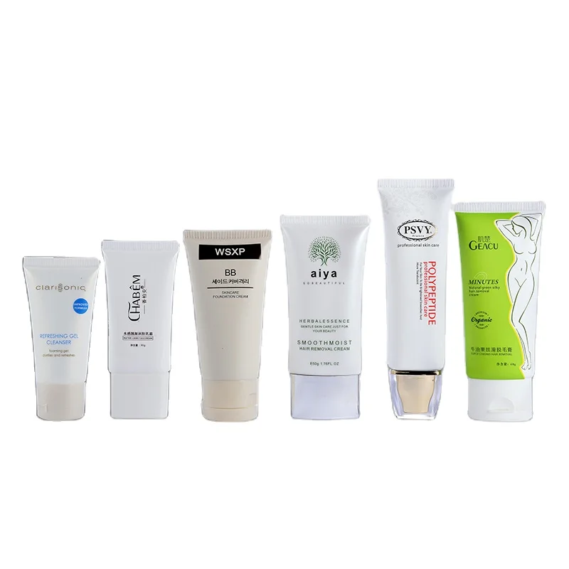 Eco-friendly cosmetic plastic tube packaging tube for skin care cream