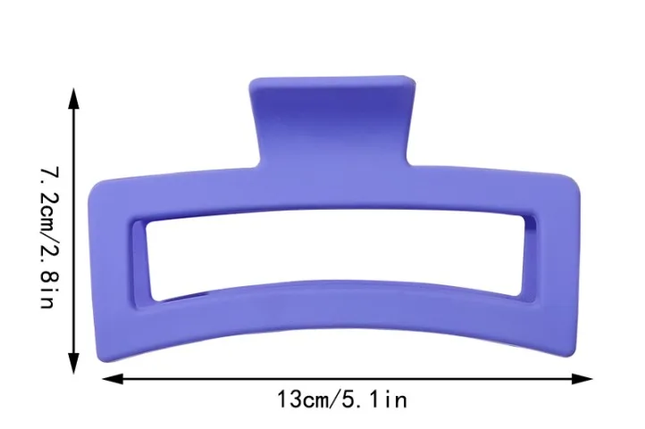 Korean Colorful extra large hair clips Hair Accessories Women Hair claw clips for girls accessories