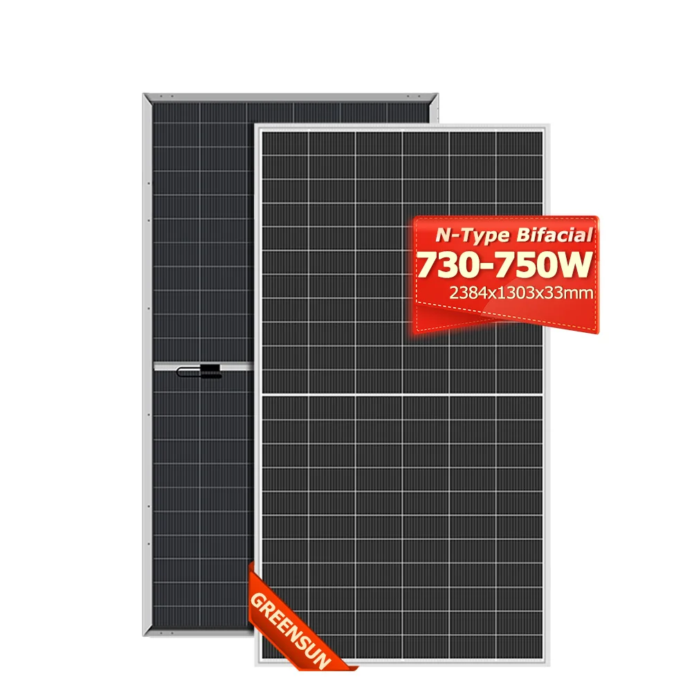 Warehouse 730W 740W 750W Solar Panel Cells 210mm Monocrystalline 750 Watt Solar Pv Panel