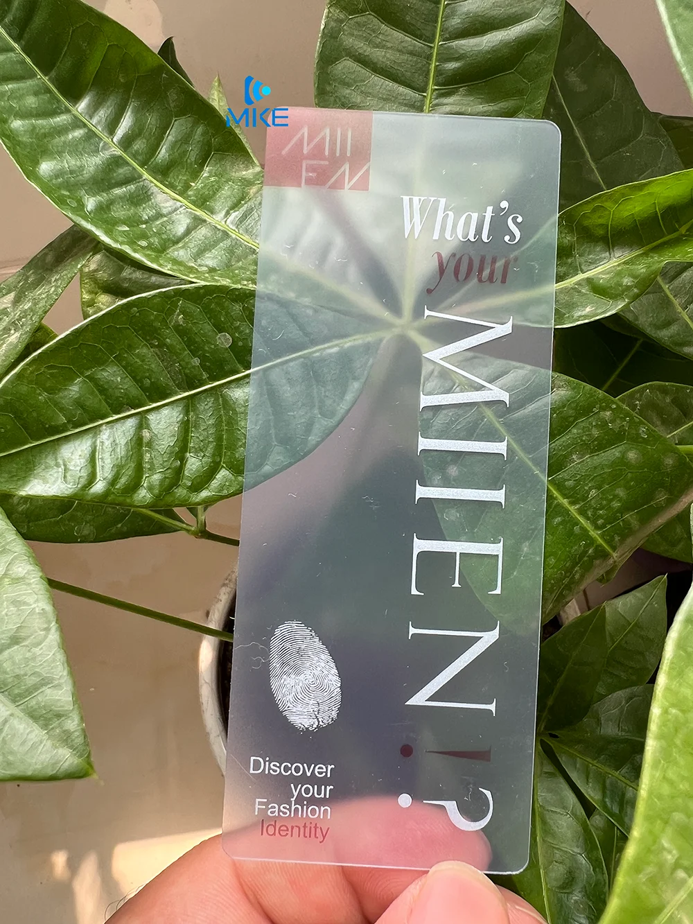 Tailor made Hot sale cheap custom plastic clear transparent print business pvc cards