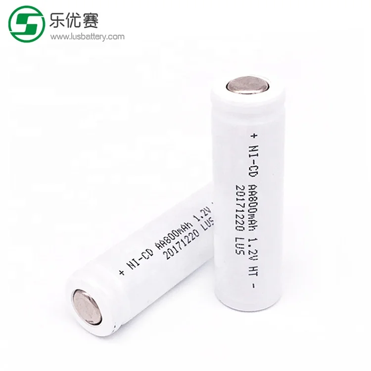 Ni-Cd AA800mAh 1.2V Batteries for Solar-Powered Lights LED