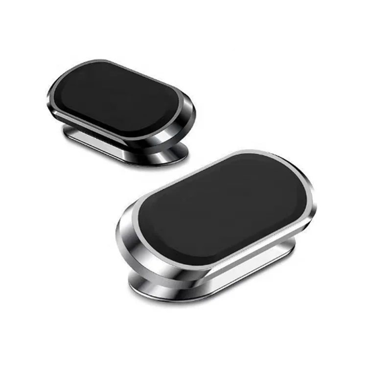 Magnetic Dash Car Mount Phone Holder Rotatable Mini Strip Shape Stand For Huawei Metal Strong Magnet GPS Car Mount