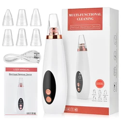 Wholesale Beauty Equipment Electric Nose Pore Cleaner Suction Facial Acne Remover Vacuum Blackhead Remover Tool Kit