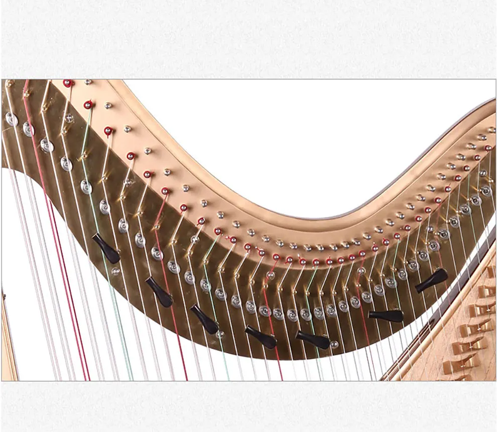 Huqiu brand national musical instrument big harp 30 string small harp professional stage performance piano