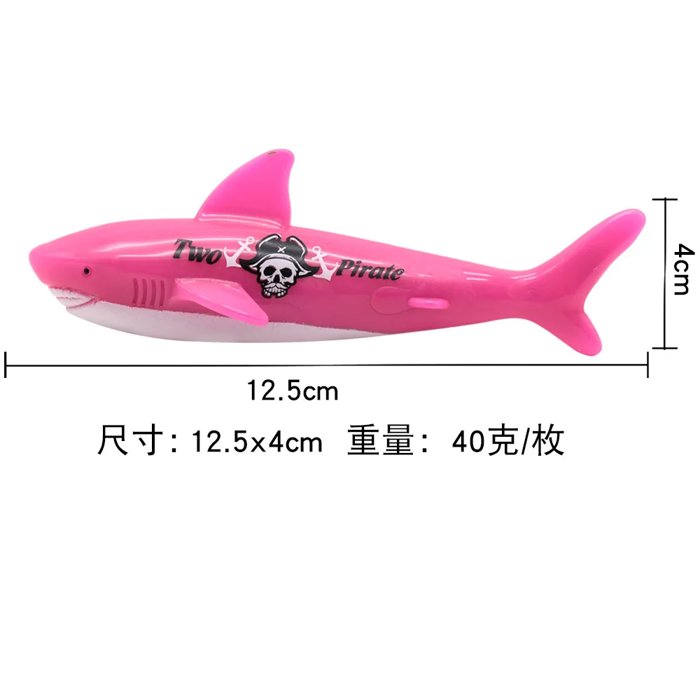 2023 summer kids pool swimming toys diving torpedo water toy dive toy pirate shark fish set