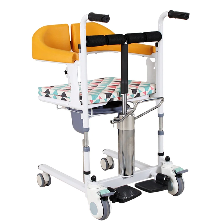 lift patient transfer hydraulic chair elderly toilet commode patient transfer lift chair patient transfer chair