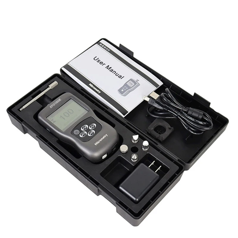 1000N Digital Force Gauge Four Units Oz Lb N Kg Portable Pull Push Force Gauge Handheld Measuring Instrument Dynamometer